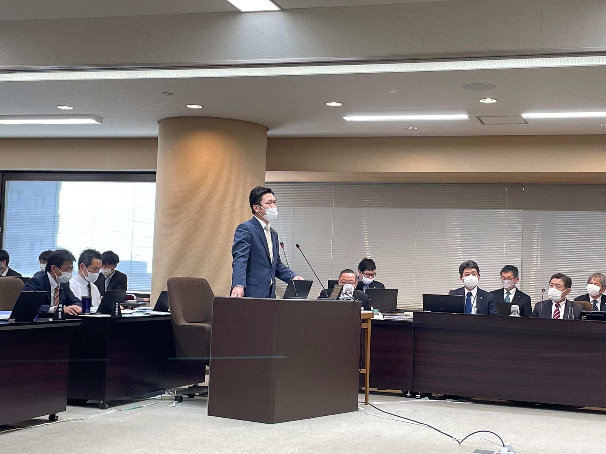 予算特別委員会が始まりました！